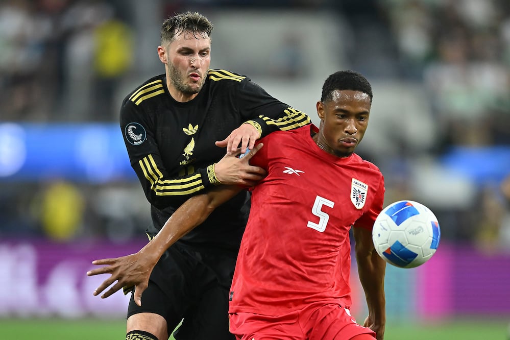 Santiago Giménez en la Liga de Naciones de la Concacaf ante Panamá - Foto: Imago7