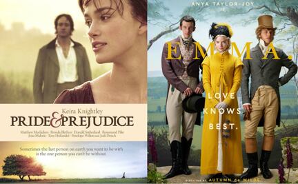Jane Austen: 10 de sus novelas adaptadas a películas y series