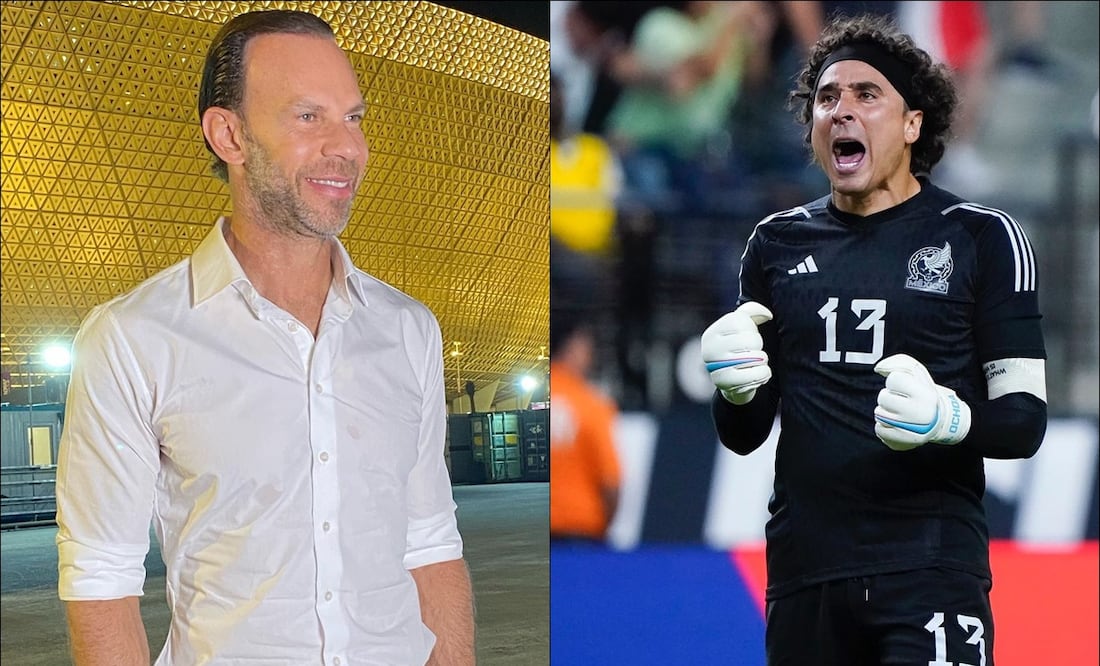 Zague sorprendió al mofarse de Guillermo Ochoa: “No sale, da rebotes y se le van los tiros” / FOTO: @LRZague y @yosoy8a