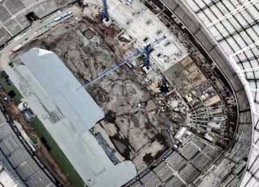 Estadio Banorte: Se filtran preocupantes imágenes de los avances del estadio a ocho meses del Mundial