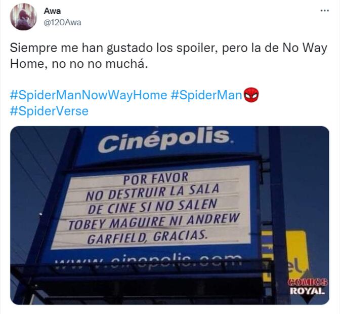 Los 10 mejores memes del estreno de “Spider-Man: No Way Home”