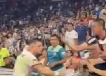 Tiago Volpi es insultado por aficionado de Rayados