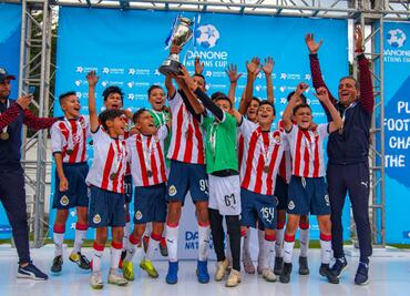 La Copa de las Naciones de Danone, el mayor torneo mixto de futbol para niños