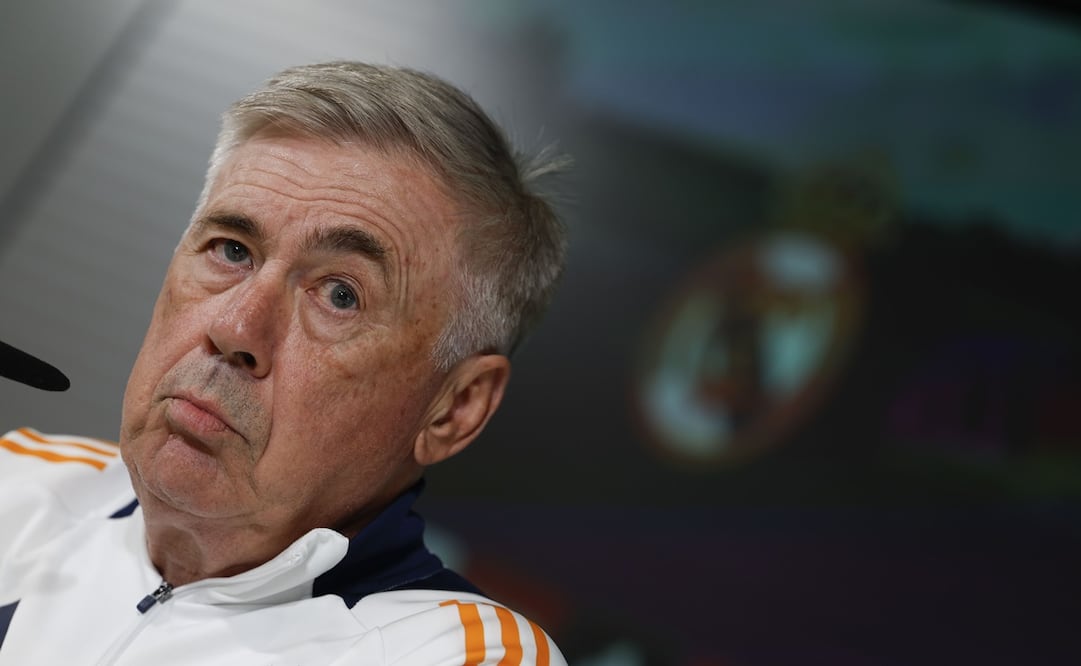 Carlo Ancelotti en conferencia de prensa - Foto: EFE