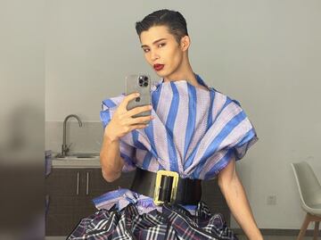 Lu Xianren, el chico que cambió el trabajo en el campo por las pasarelas