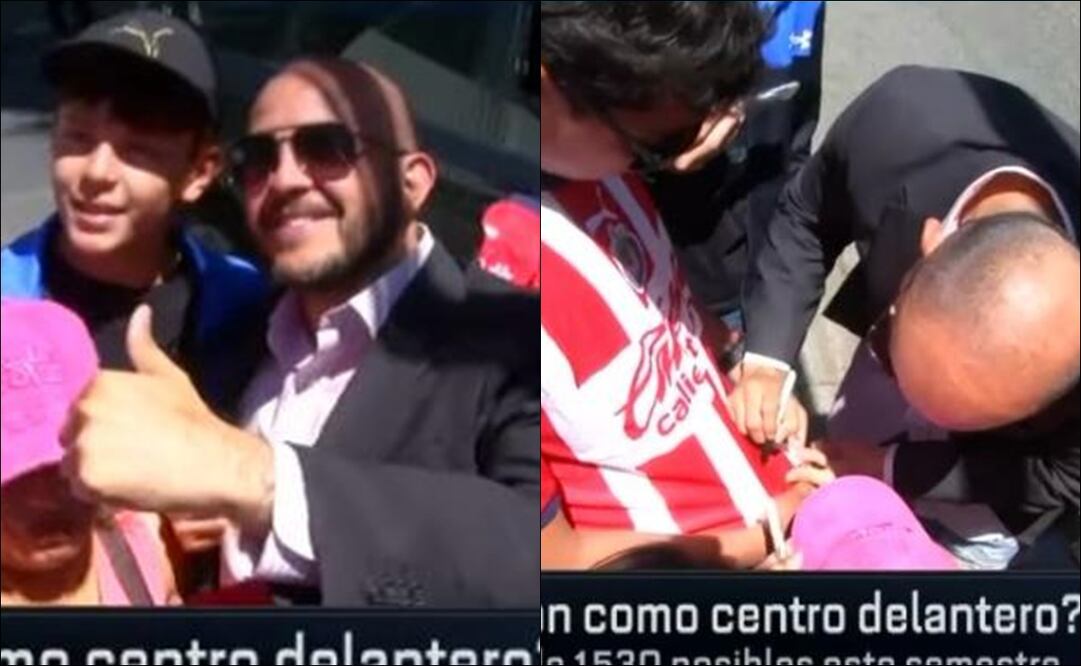 Reportero de ESPN fue confundido con el Chicharito Hernández y le pidieron fotos y autógrafos / FOTO: ESPECIAL