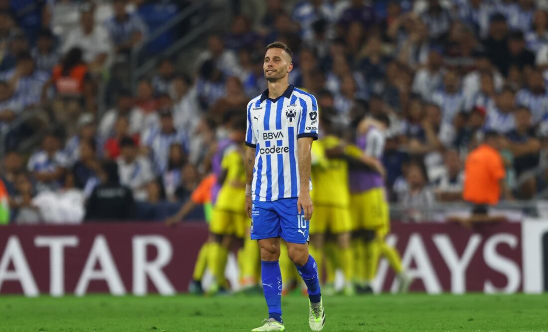 Sergio Canales lamentándose frente al Columbus Crew en Concachampions / FOTO: Imago7