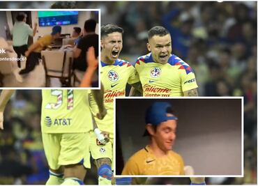 ¡Se te borró la sonrisa! Aficionado de Pumas celebró antes de tiempo el penal ante América