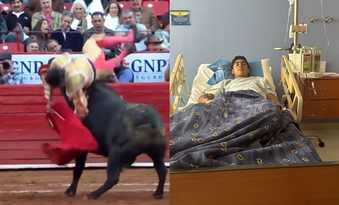 El torero Héctor Gutiérrez habla de la cornada que sufrió FOTOS: CAPTURA Y JUAN ANTONIO HERÁNDEZ