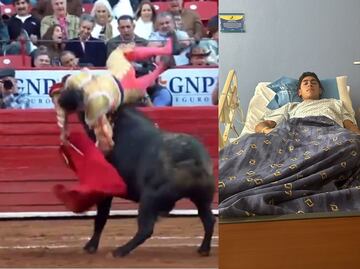 El torero Héctor Gutiérrez habla de la cornada que sufrió: "Estoy un poco débil por la pérdida de sangre"