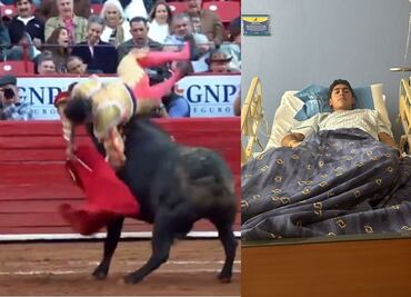El torero Héctor Gutiérrez habla de la cornada que sufrió: "Estoy un poco débil por la pérdida de sangre"