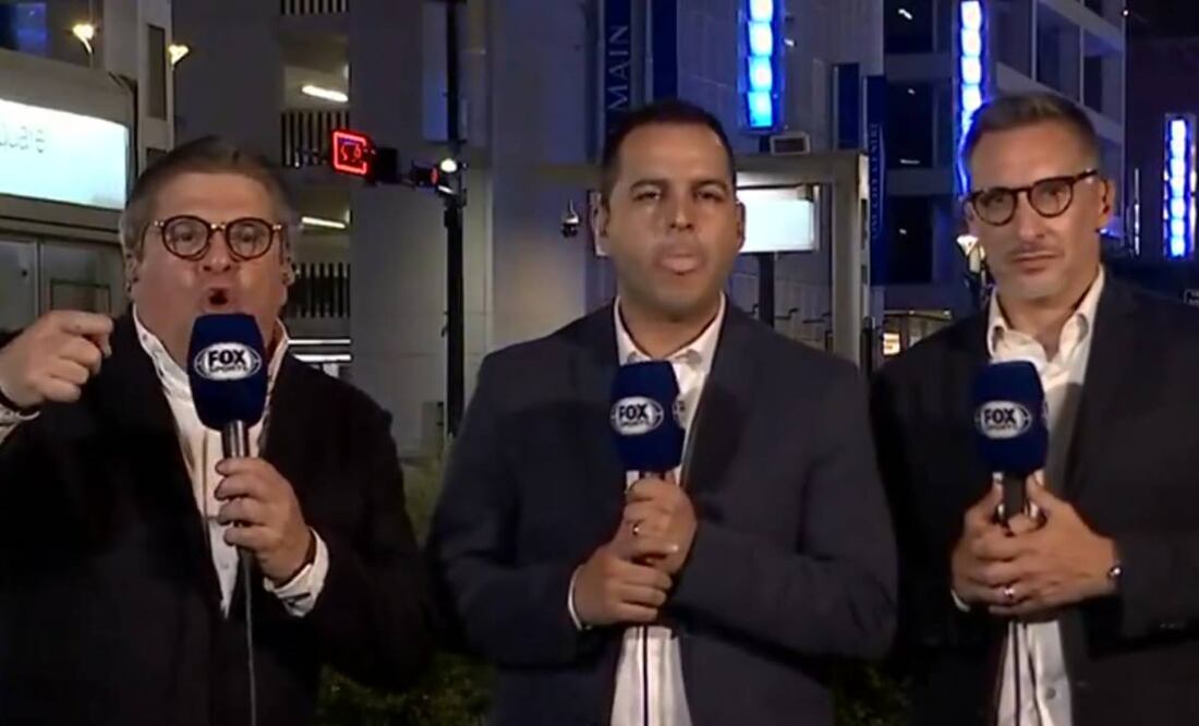 Miguel Herrera, nunca espero que Fernando Cevallos le contestara. Foto Especial.