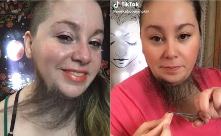 Mujer con barba es la sensación en OnlyFans, donde gana dinero por lucir diferente