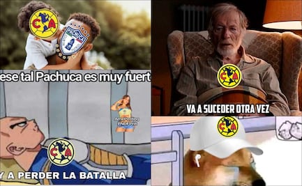 América no pudo sacar el triunfo en la Ida ante Pachuca y fue motivo de burla en los memes