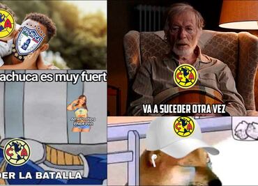América no pudo sacar el triunfo en la Ida ante Pachuca y fue motivo de burla en los memes