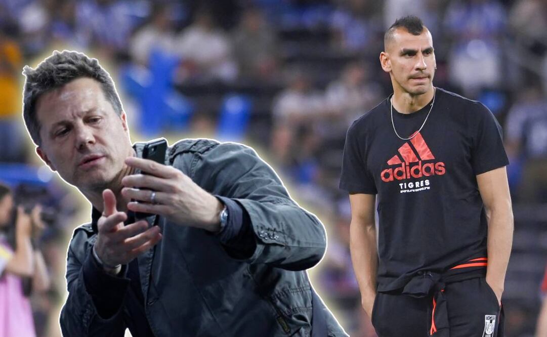 Tato Noriega y Nahuel Guzmán se hicieron de palabras en el vestidor tras el Clásico Regio. Foto: Imago7