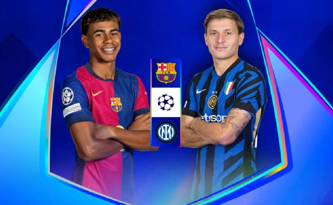 ¿Cuándo y dónde ver el Barcelona vs Inter de Milán? FOTO: UEFA