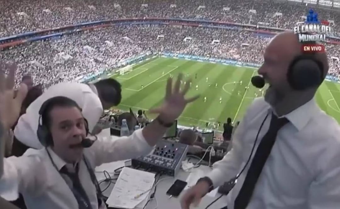 Christian Martinoli explotó en júbilo luego de que México le ganó a Alemania en el Mundial de 2018. Foto: Especial