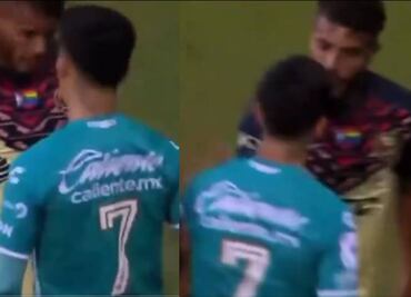 Víctor Dávila y Jonathan dos Santos estuvieron a nada de llegar a los golpes