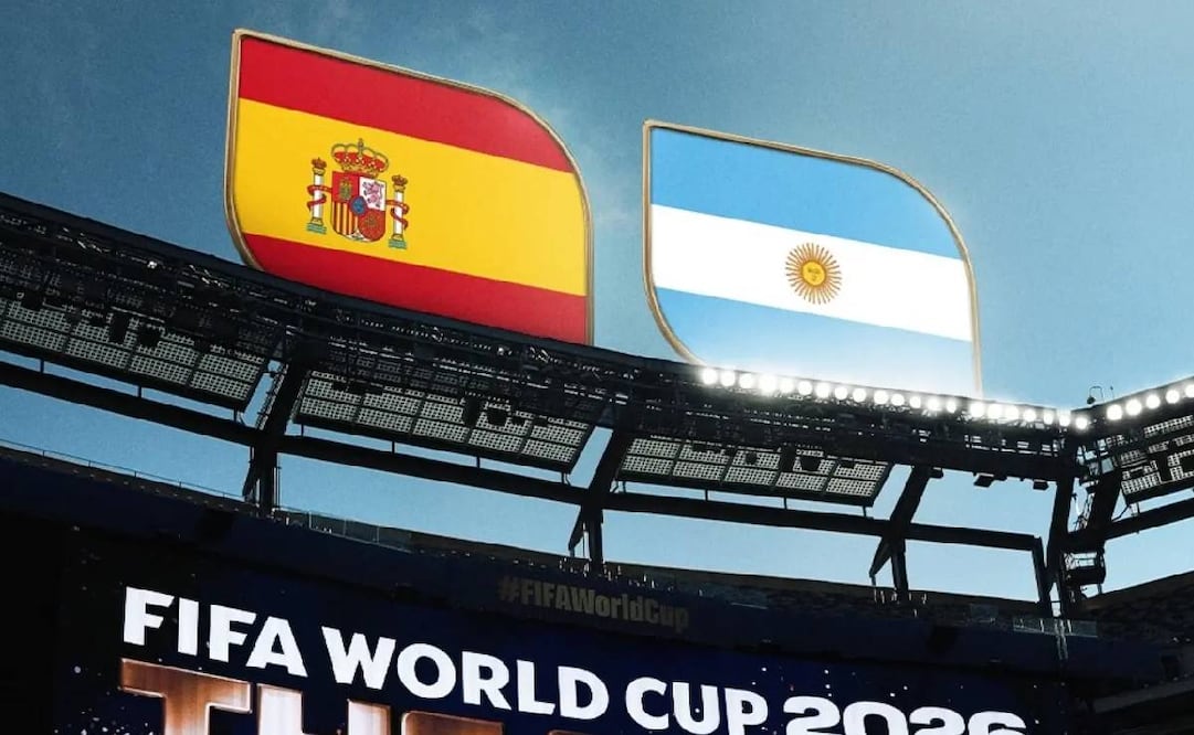 España y Argentina definen al campeón del Mundial 2026; horario, sede y transmisión en México. FOTO: @fifaworldcup