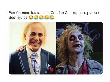 Cristian Castro y los 10 memes más divertidos de su nuevo look