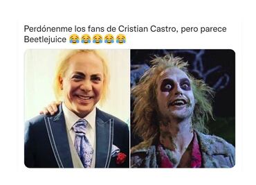 Cristian Castro y los 10 memes más divertidos de su nuevo look