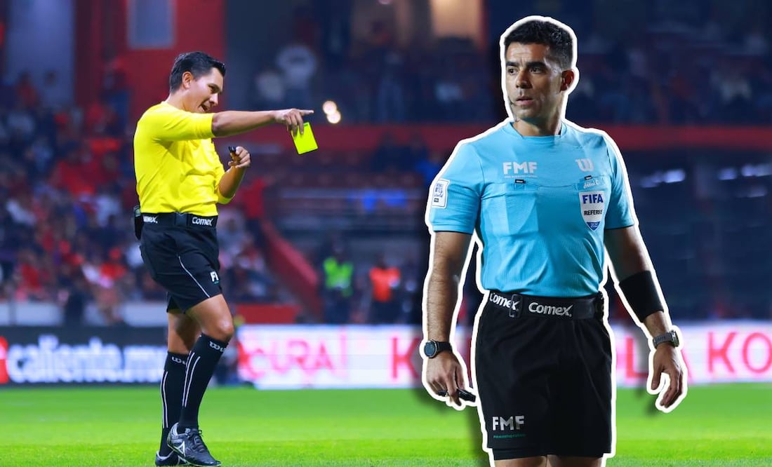Fernando Guerrero mostró una tendencia en el arbitraje de Adonaí Escobedo en los partidos del América. FOTO: Imago7