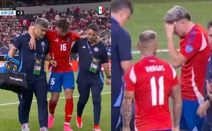 Igor Lichnovsky y Diego Valdés se lesionaron con Chile en su debut de Copa América 2024