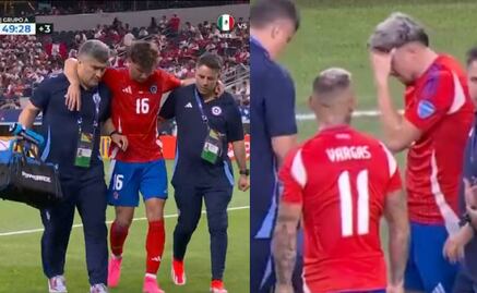 Igor Lichnovsky y Diego Valdés se lesionaron con Chile en su debut de Copa América 2024