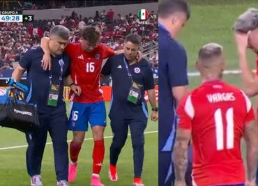 Igor Lichnovsky y Diego Valdés se lesionaron con Chile en su debut de Copa América 2024