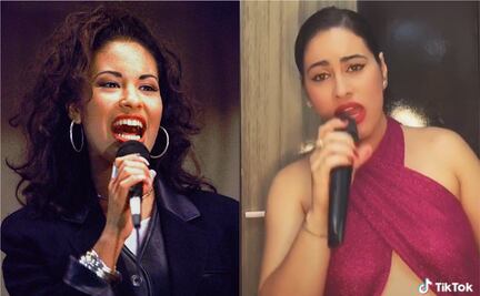 Ella es la doble de Selena Quintanilla en TikTok