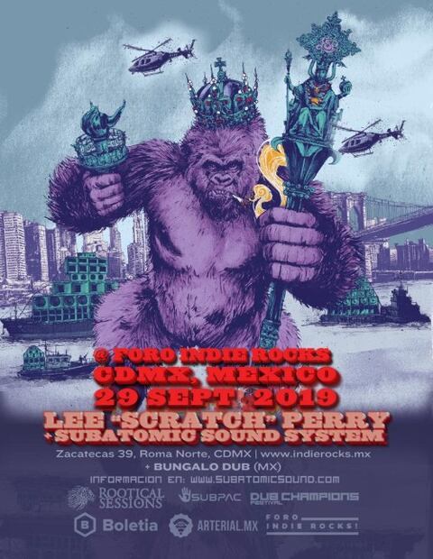 Lee “Scratch” Perry, la leyenda del reggae se presenta este domingo en la CDMX