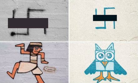 #PaintBack, el movimiento que transforma las esvásticas en amor