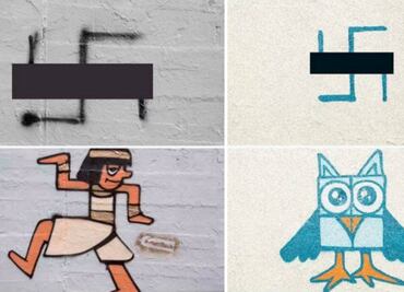 #PaintBack, el movimiento que transforma las esvásticas en amor