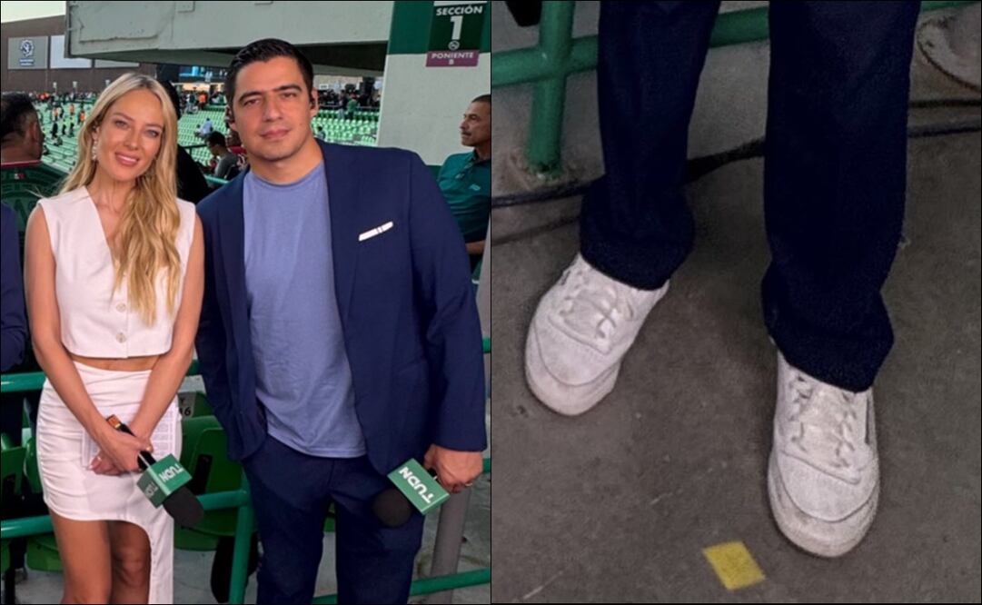 Usuarios de las redes pusieron especial atención al calzado de Andrés Vaca. FOTO: Captura