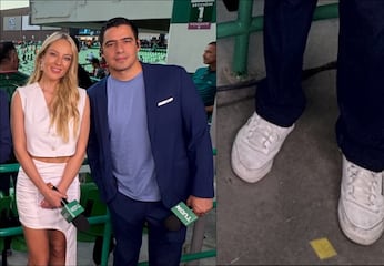 Andrés Vaca es reventado por la afición tras usar tenis sucios y viejos en plena transmisión