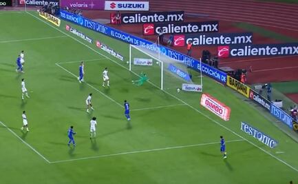Nacho Rivero marcó un golazo para darle la ventaja a Cruz Azul sobre Pumas en la Liguilla