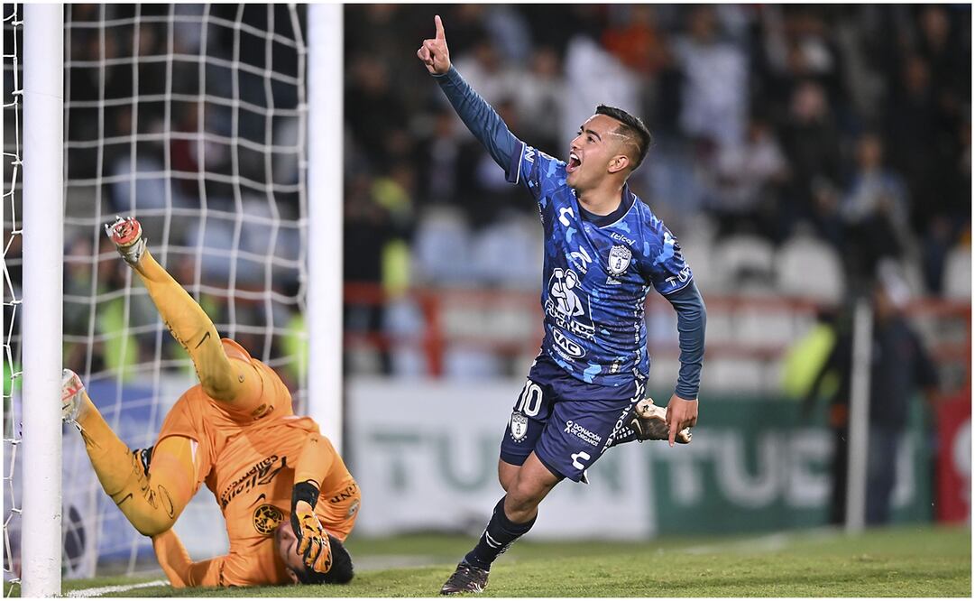 'Chiquito' Sánchez festeja gol frente al América - Foto: Imago7