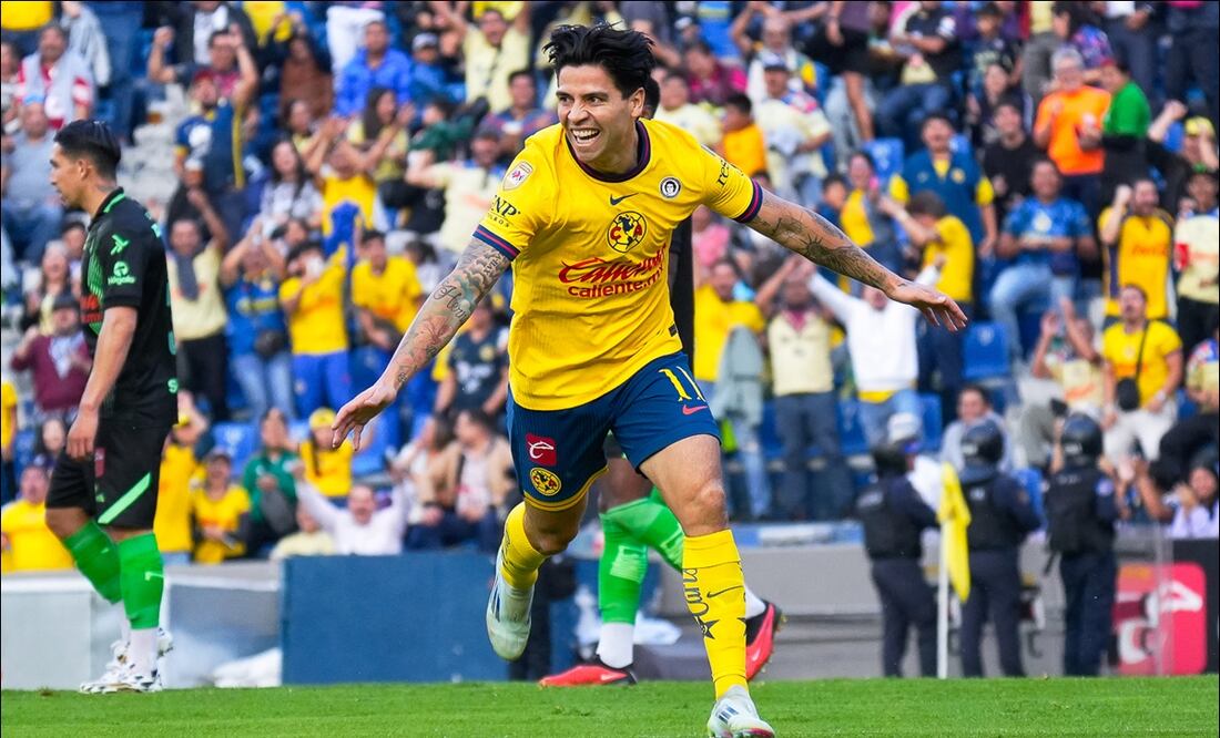 Víctor Dávila afirmó que el Tetracampeonato de la Liga MX es una responsabilidad para el América / FOTO: Imago7