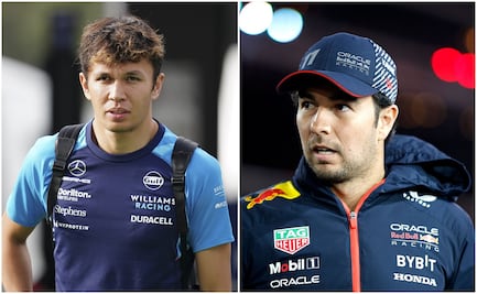 Alex Albon asegura que fue mejor compañero de Max Verstappen que Checo Pérez