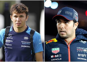 Alex Albon asegura que fue mejor compañero de Max Verstappen que Checo Pérez