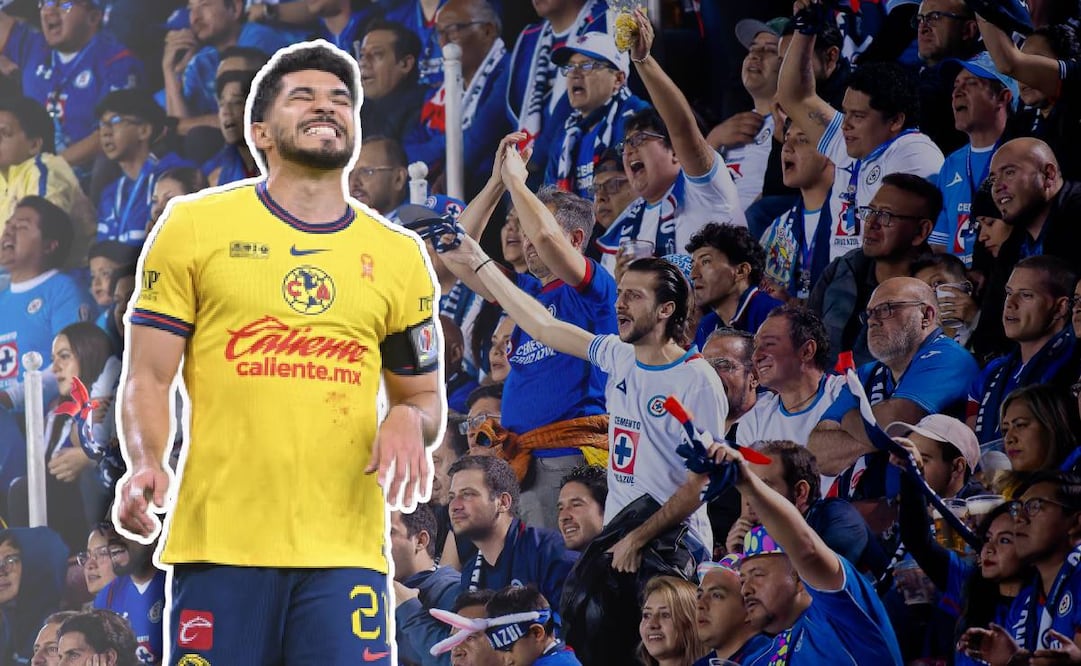 Aficionados de Cruz Azul se burlan de Henry Martín tras la llegada de Santi Giménez al AC Milan. FOTOS: imago7