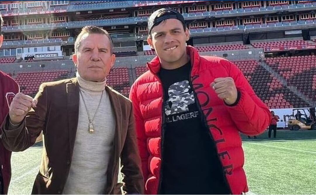 Julio César Chávez y Julio César Chávez Jr - Foto: @jcchavez115 en Instagram