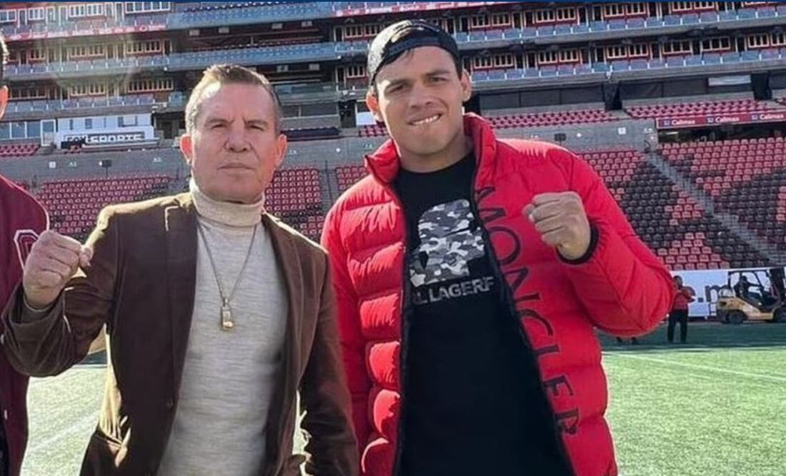 Julio César Chávez y Julio César Chávez Jr - Foto: @jcchavez115 en Instagram