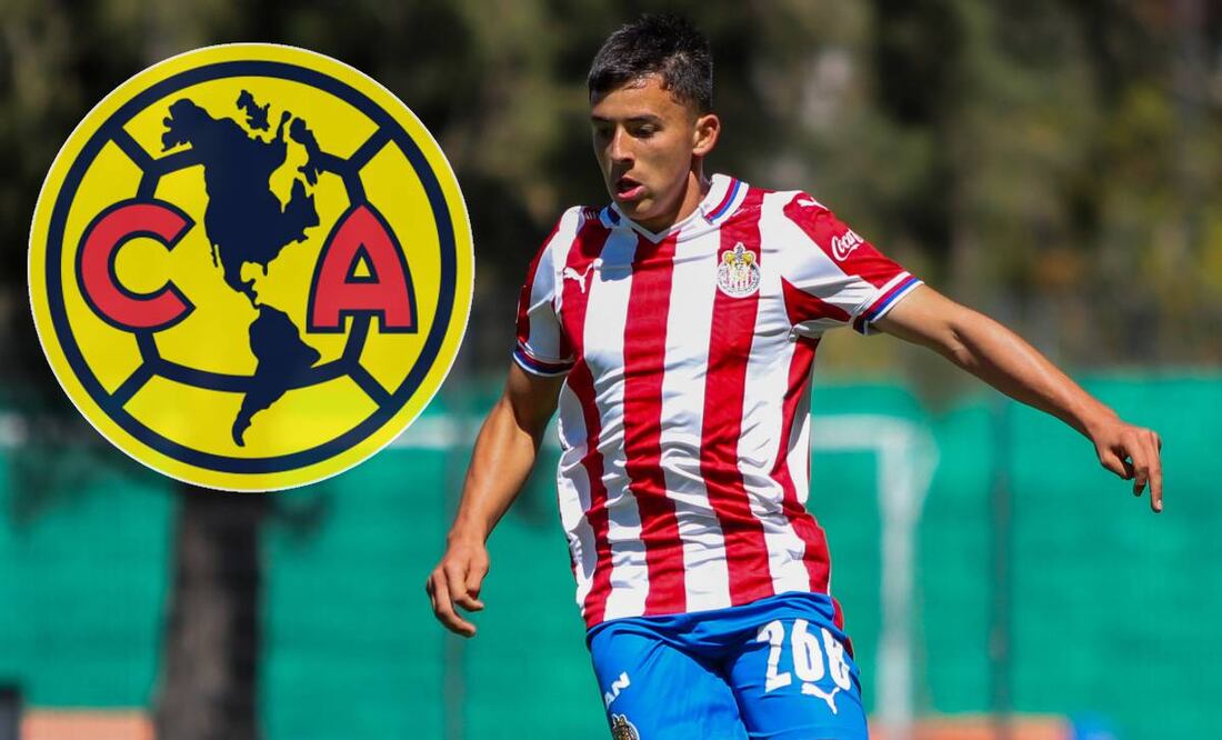Christo Vela, quien pasó por las Chivas como su tío y papá, está por cerrar su pase al América. Foto: Imago7