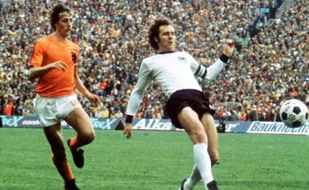 Johan Cruyff y Países Bajos fueron superados por Alemania en la Final del Mundial de 1978. Foto: Especial