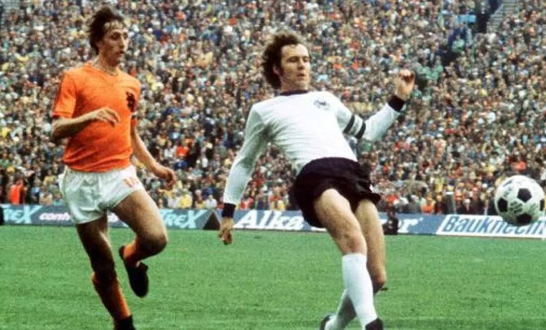Johan Cruyff y Países Bajos fueron superados por Alemania en la Final del Mundial de 1978. Foto: Especial