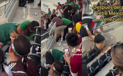 Aficionados de la Selección Mexicana arman bronca entre ellos mismos y casi termina en tragedia