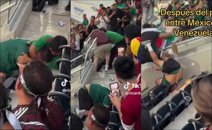 Aficionados de la Selección Mexicana arman bronca entre ellos mismos y casi termina en tragedia