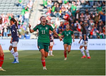 México vence a Paraguay y avanza a las Semifinales de la Copa Oro Femenil
